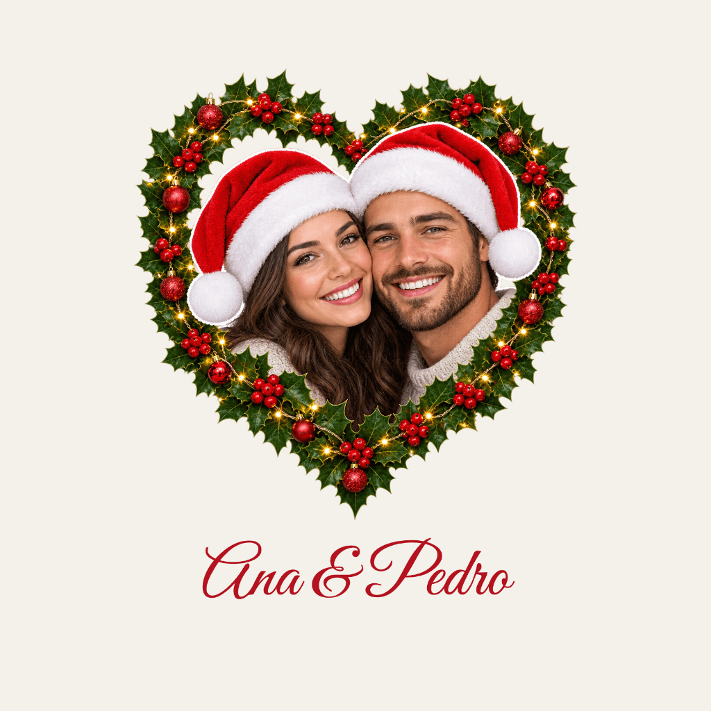 A estampa do casal no coração, com os nomes, foto 3 de 3